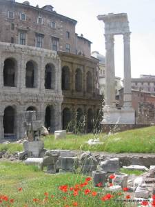 Teatro Marcello and the Temple of Apollo (near the Ghetto)