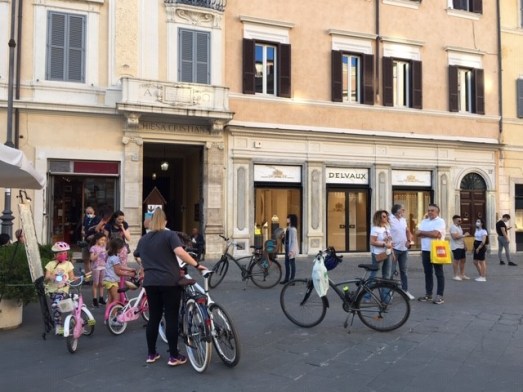 Piazza bikes